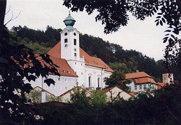 Eichstadt Monastery near the church that encloses St. Walburga's tomb
