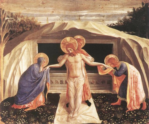 The Entombment, by Fra Angelico