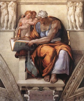 Cumean Sybil, by Michelangelo (Sistine Chapel)