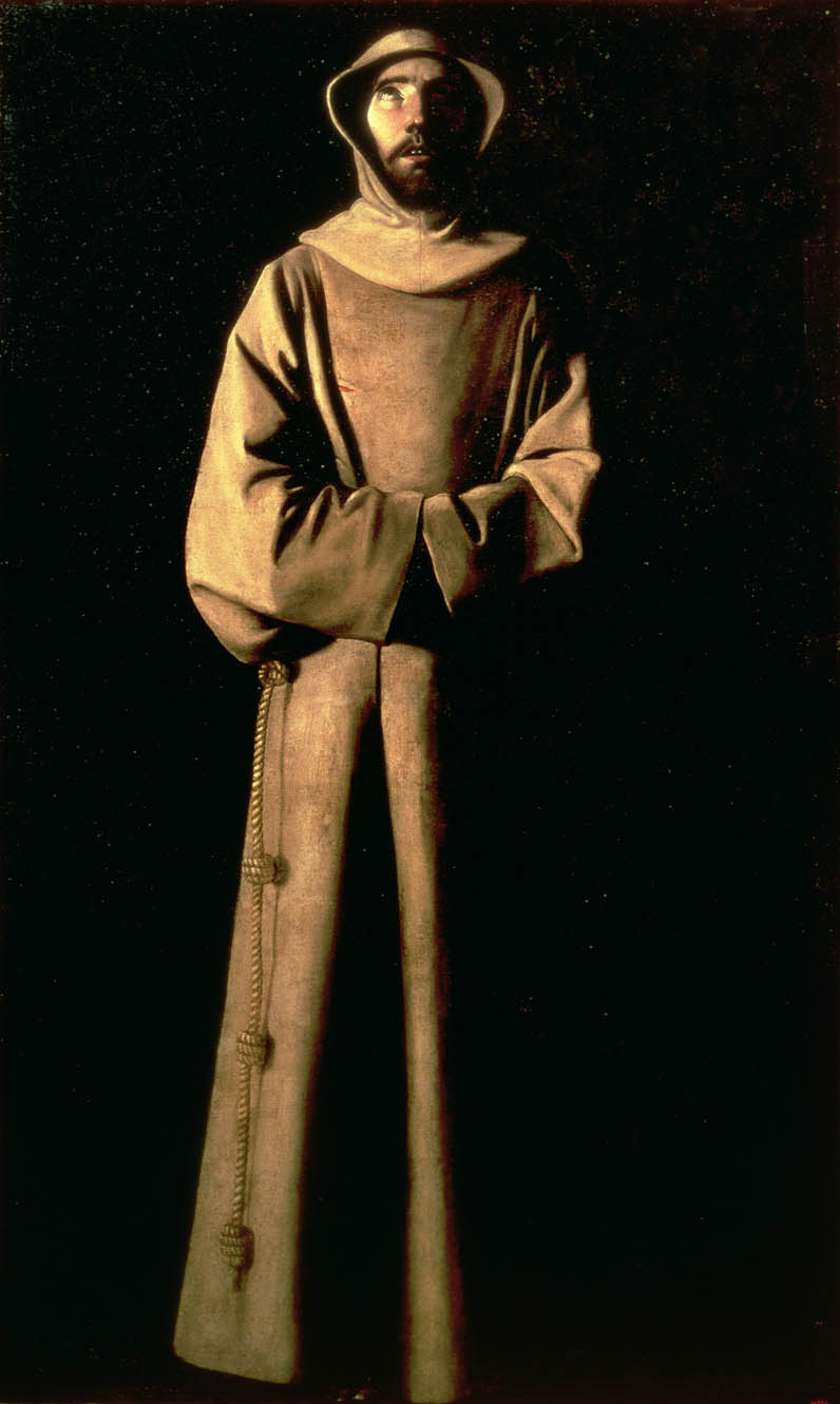 St. Francis, by Francisco de Zurbaràn (Spanish, 1598–1644)
